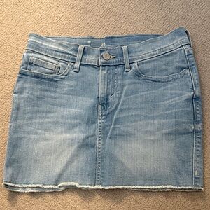 Levi‘s Trendy Light Blue Denim Mini Skirt